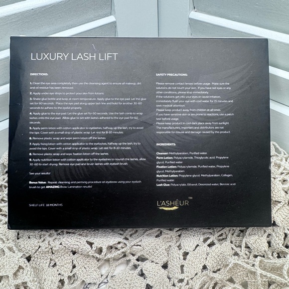 Ľashēur Luxury Lash Lift Kit 🤩🤩🤩 - Picture 7 of 7